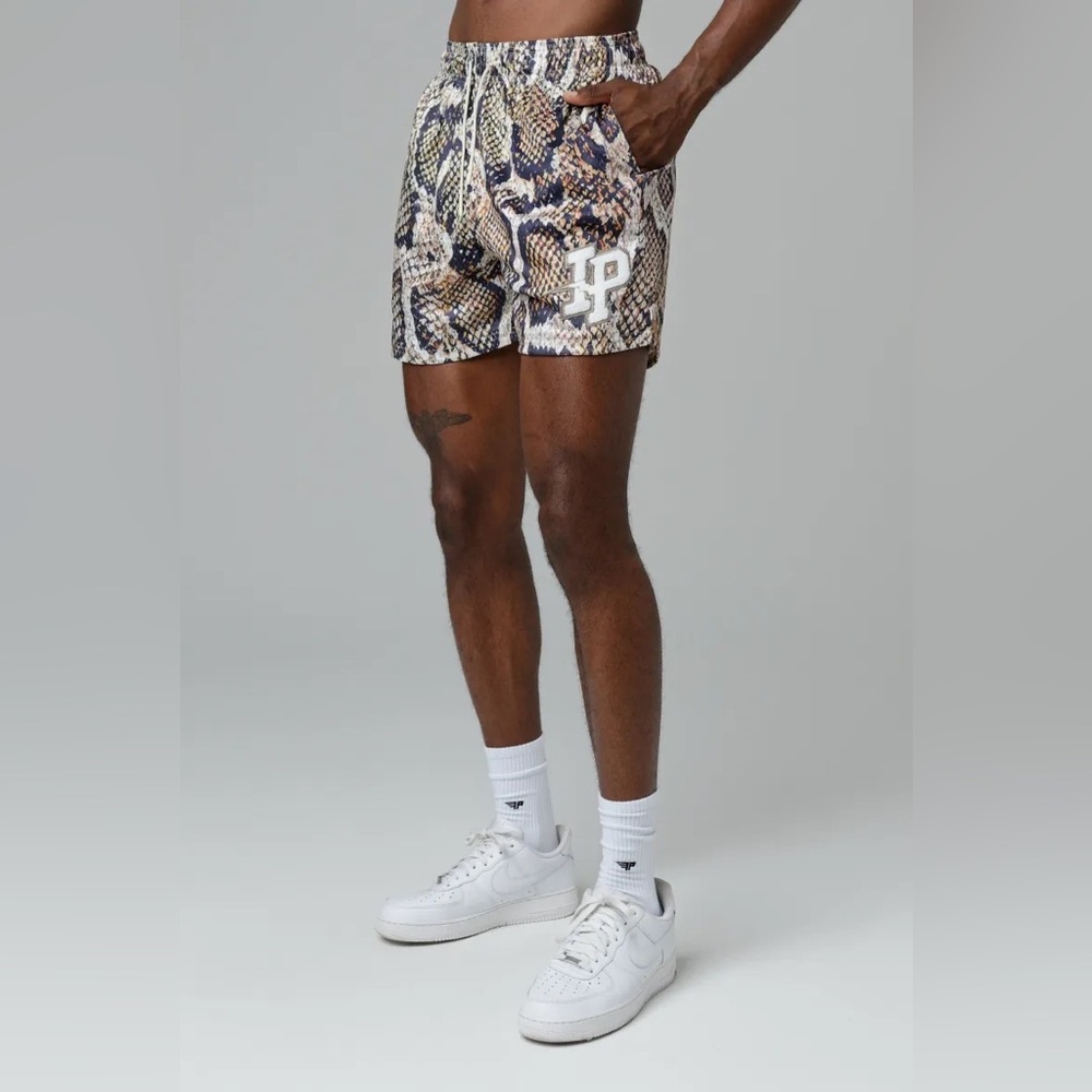 Snake Print Men's Shorts